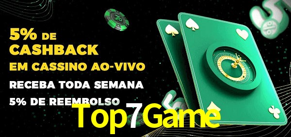 Promoções do cassino ao Vivo Top7Game